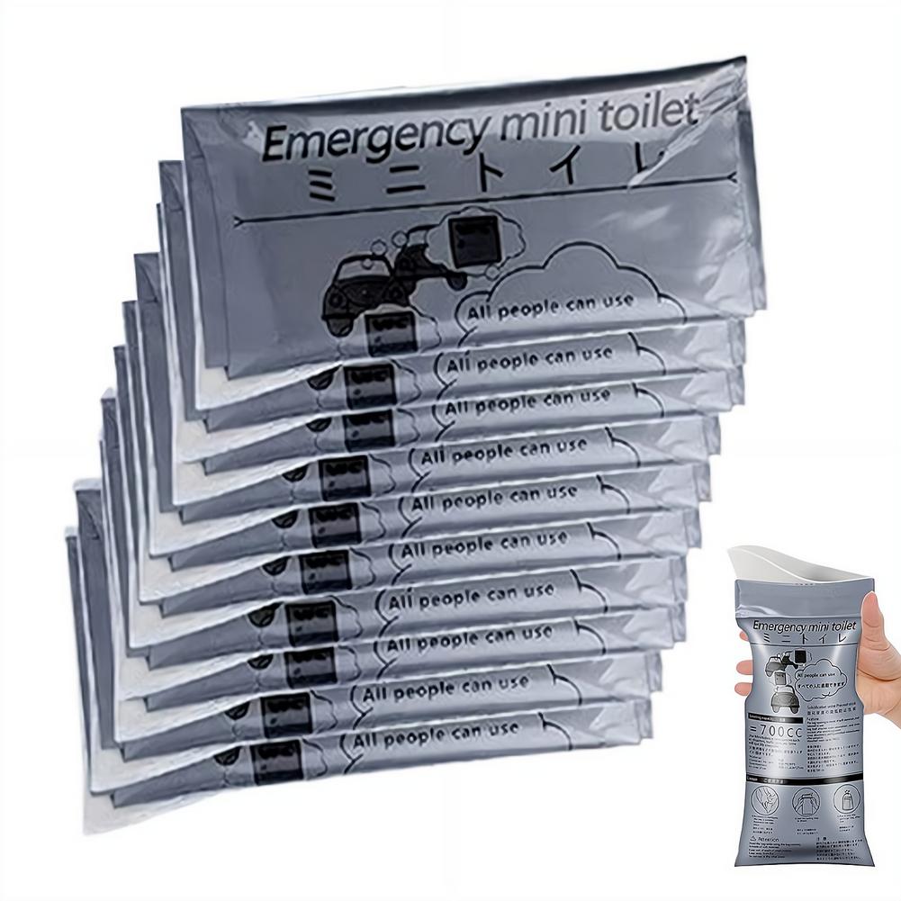 Bivvy Bag Emergency - 10pcCar Emergency Urine Bag Disposable Travel