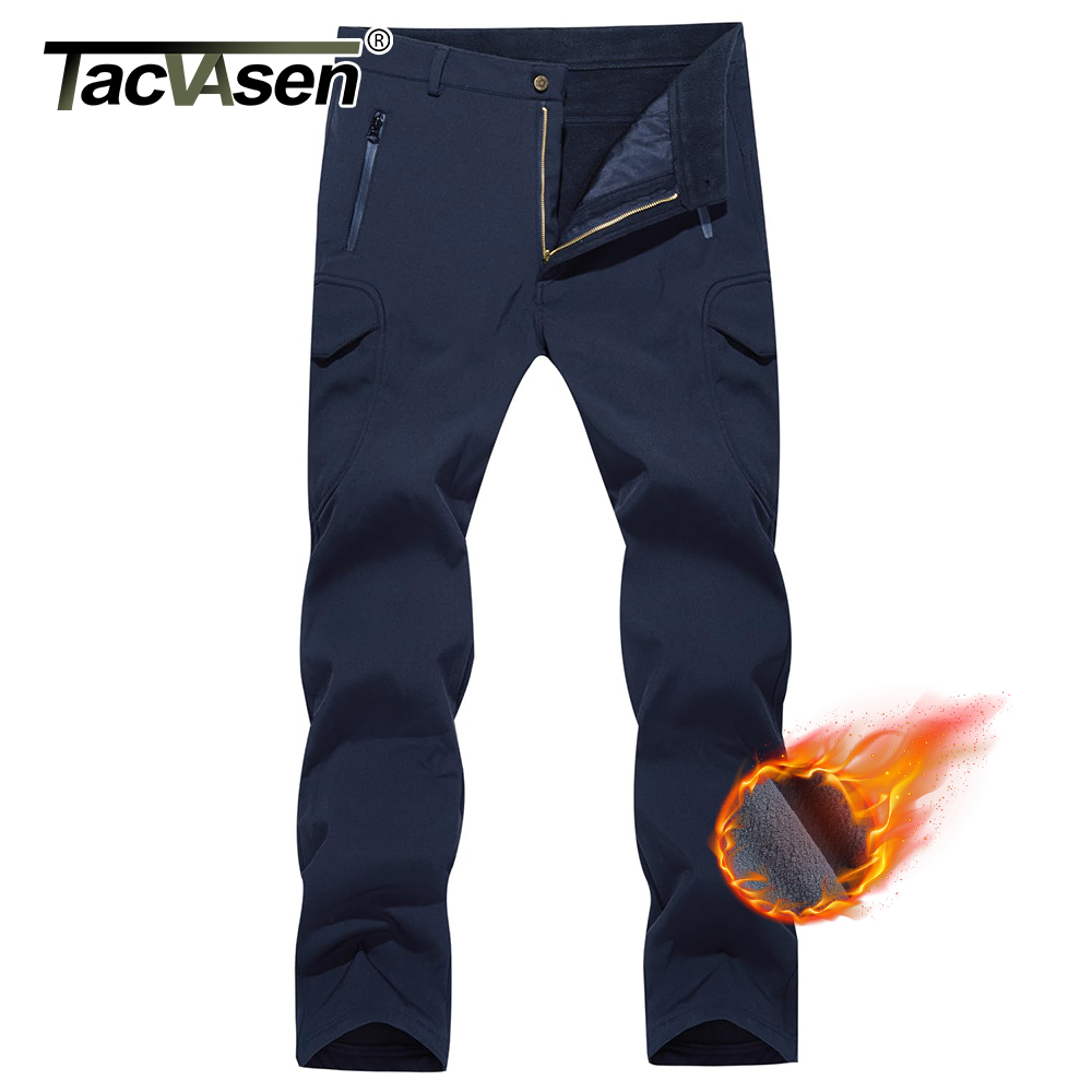Outdoor Camping Winter - TACVASEN Winter Men's Soft-shell Work Pants