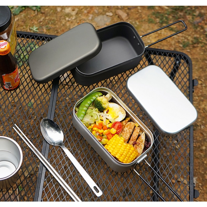 Cooking Outdoor Camping - 1PC Outdoor Aluminum Lunch Box Handle