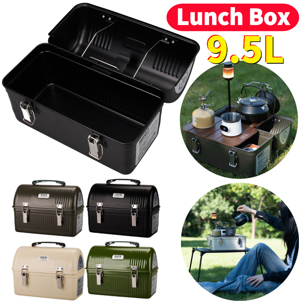 9.5L Vintage Camping Metal Lun - đánh giá và giá Outdoor Camping Store