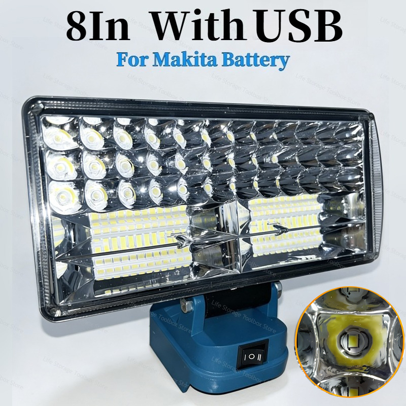 3/4/8 inch Cordless LED Work L - đánh giá và giá Outdoor Camping Decor