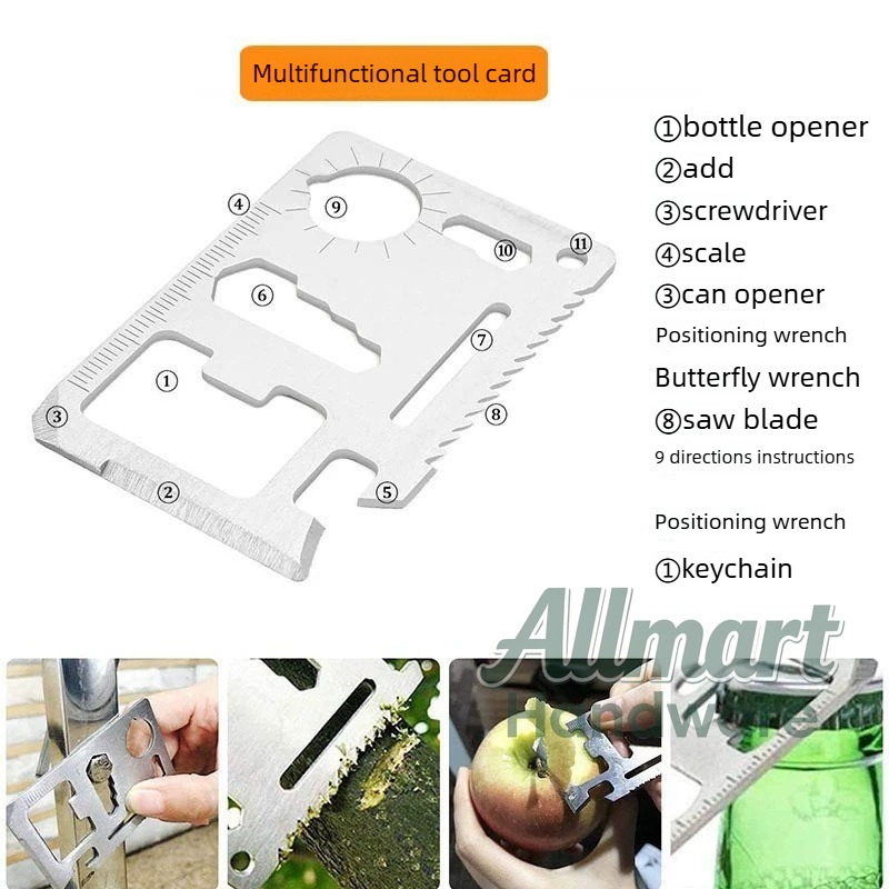 Multi functional portable EDC  - đánh giá và giá Outdoor Camping Tools