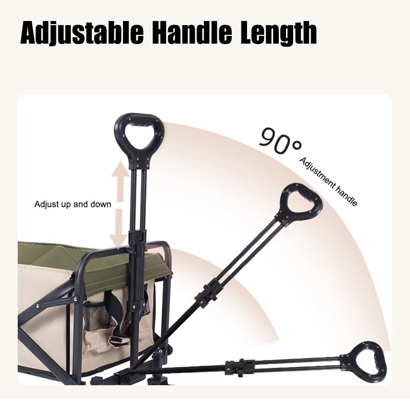 Trolley Black  Red Adjustable  - đánh giá và giá Outdoor Camping Trolley