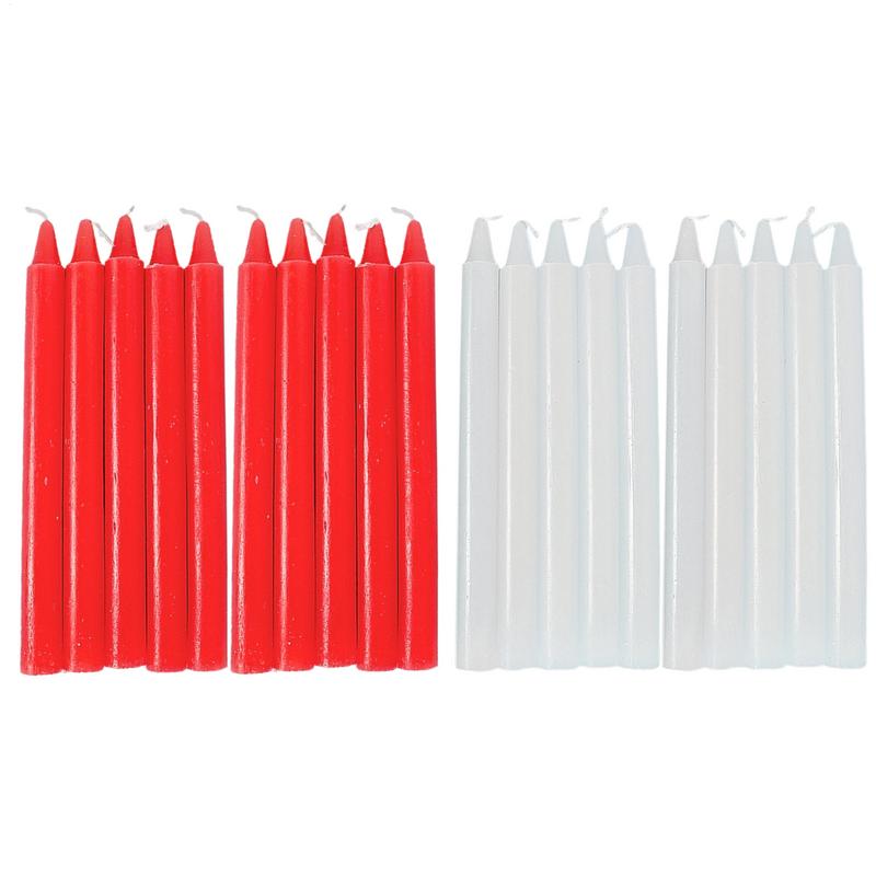 Taper Candles 10X Natural Wax  - đánh giá và giá Glow Sticks Survival