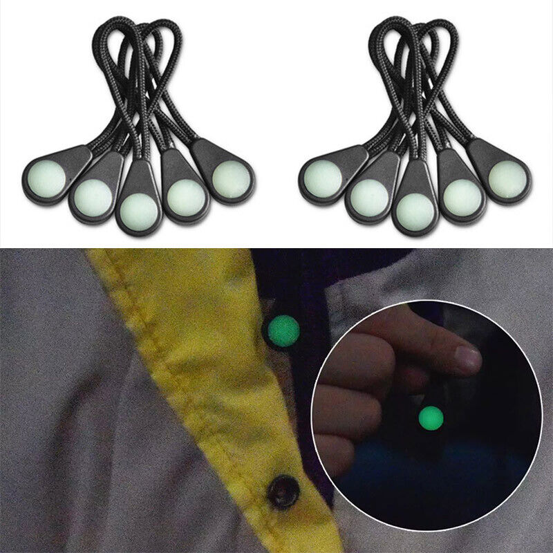 20/10pcs Luminous Zipper Pulle - đánh giá và giá Outdoor Camping Show