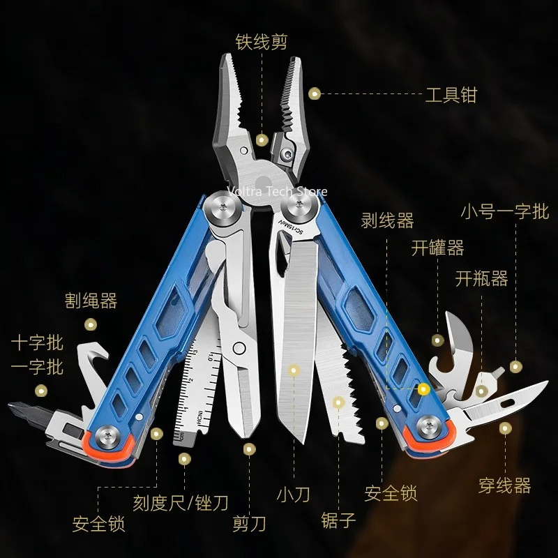 pliers multi-function knife st - đánh giá và giá Camping Knife Multi-Tool