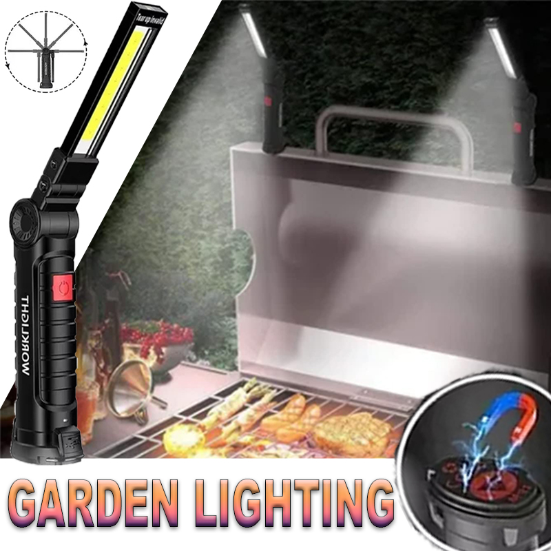 Portable LED Flashlight with M - đánh giá và giá Outdoor Camping Bbq