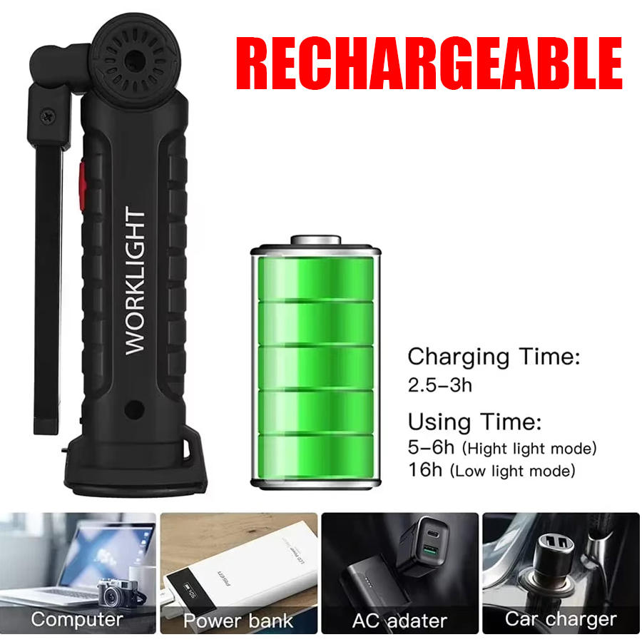 Portable LED Flashlight with M - đánh giá và giá Outdoor Camping Bbq