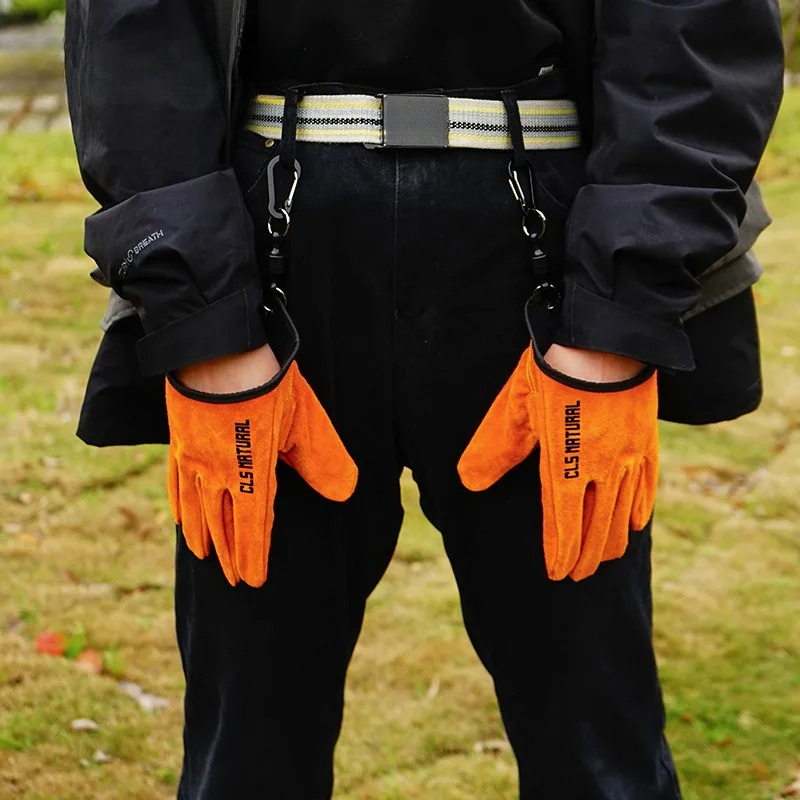 Heat Resistant BBQ Gloves Cowh - đánh giá và giá Outdoor Camping Tools