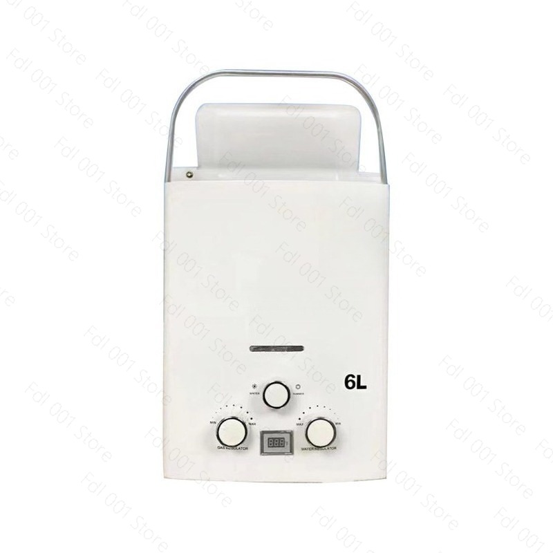 6L Portable Tankless Gas Water - đánh giá và giá Outdoor Camping Water Heater