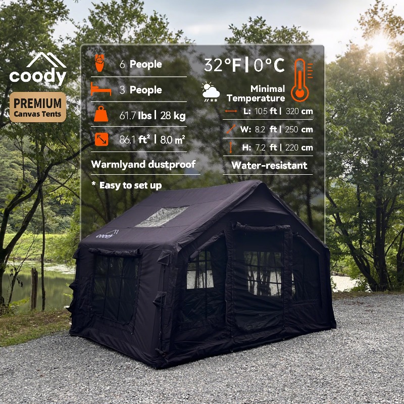 YTYIN Coody 8.0 Inflatable Air - đánh giá và giá Outdoor Camping And Glamping