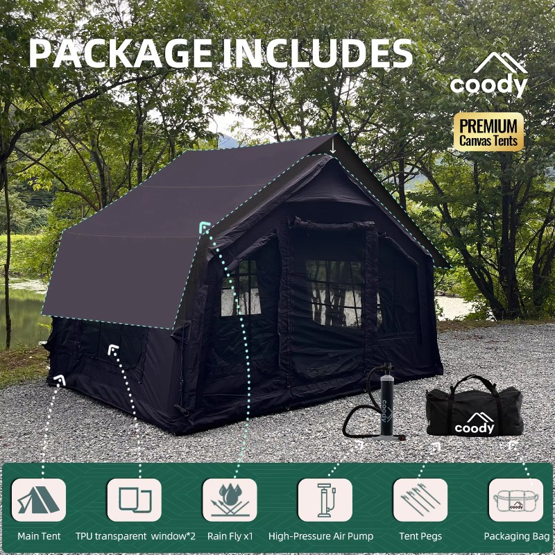 YTYIN Coody 8.0 Inflatable Air - đánh giá và giá Outdoor Camping And Glamping