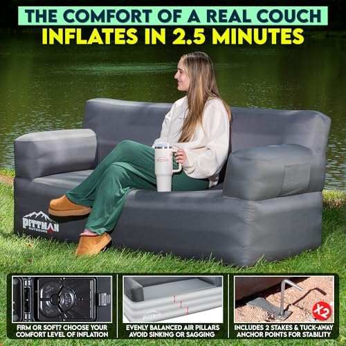 Pittman - Inflatable Couch wit - đánh giá và giá Outdoor Camping And Glamping