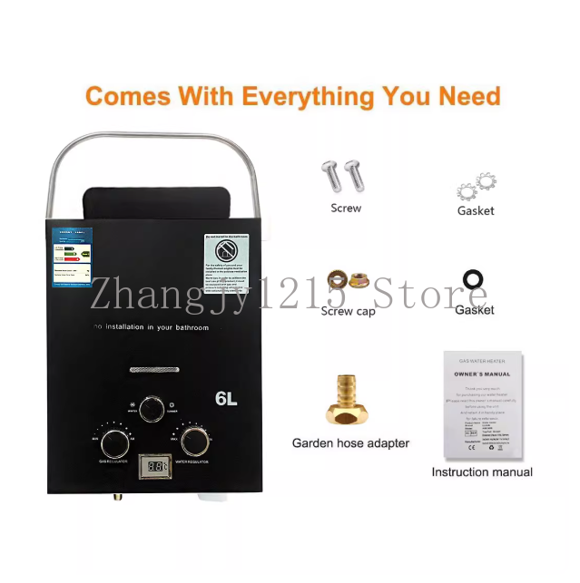 Propane LPG  Gas Tankless Wate - đánh giá và giá Outdoor Camping Water Heater