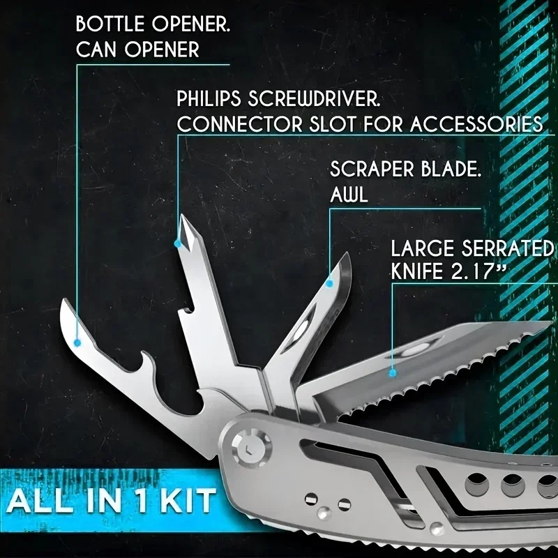 24in1 Multitool All In One Mul - đánh giá và giá Camping Knife Multi-Tool
