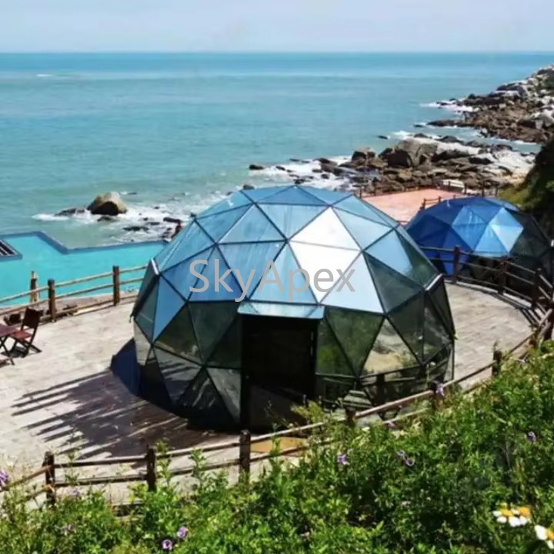 Luxury Soundproof Geodesic Gla - đánh giá và giá Outdoor Camping And Glamping