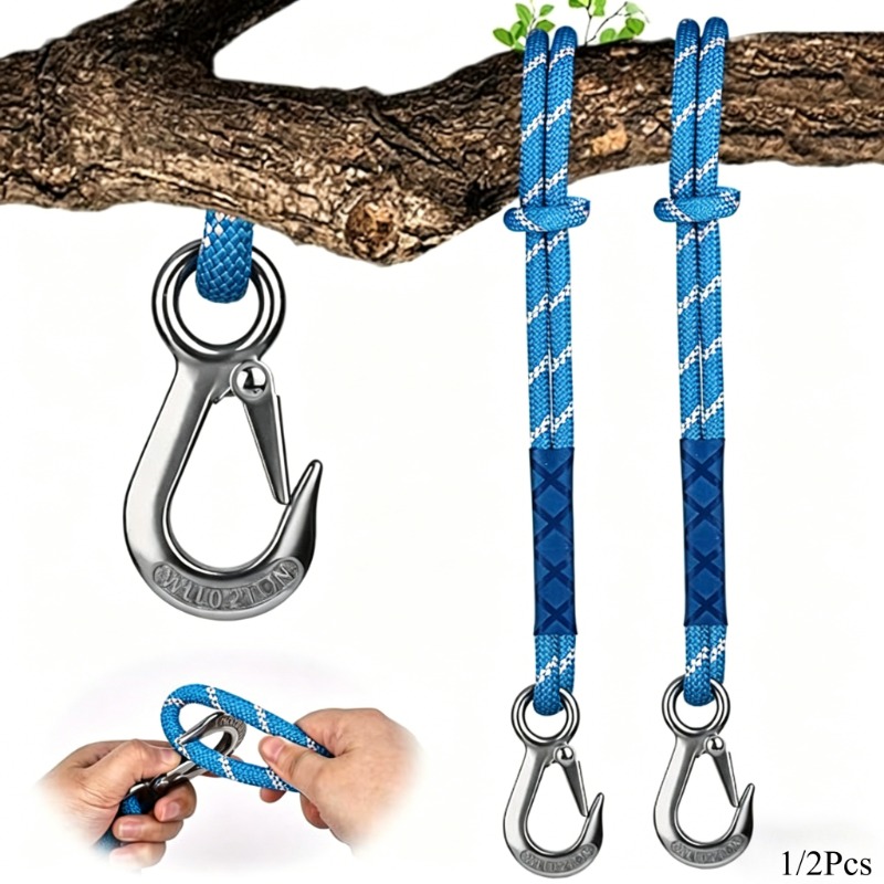 1/2Pcs Wear Resistant Metal Ho - đánh giá và giá Outdoor Camping Decke