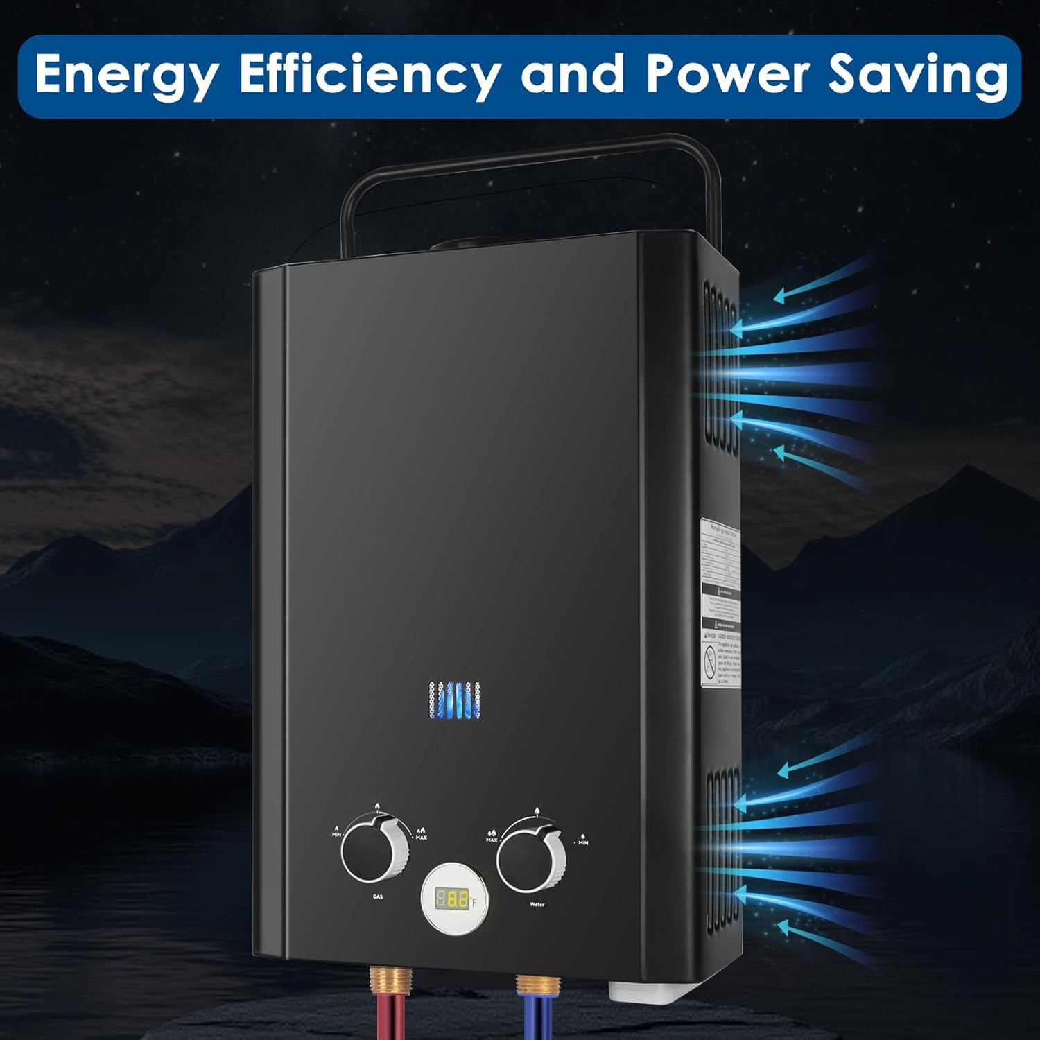 Tankless Water Heater Propane, - đánh giá và giá Outdoor Camping Water Heater