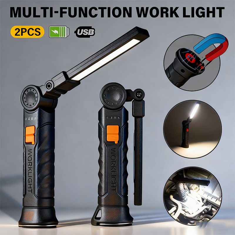 Portable COB LED Flashlight US - đánh giá và giá Outdoor Camping Decor