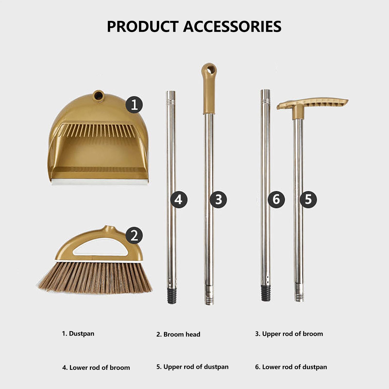 1set Long Handle Broom Dustpan - đánh giá và giá Outdoor Camping Store