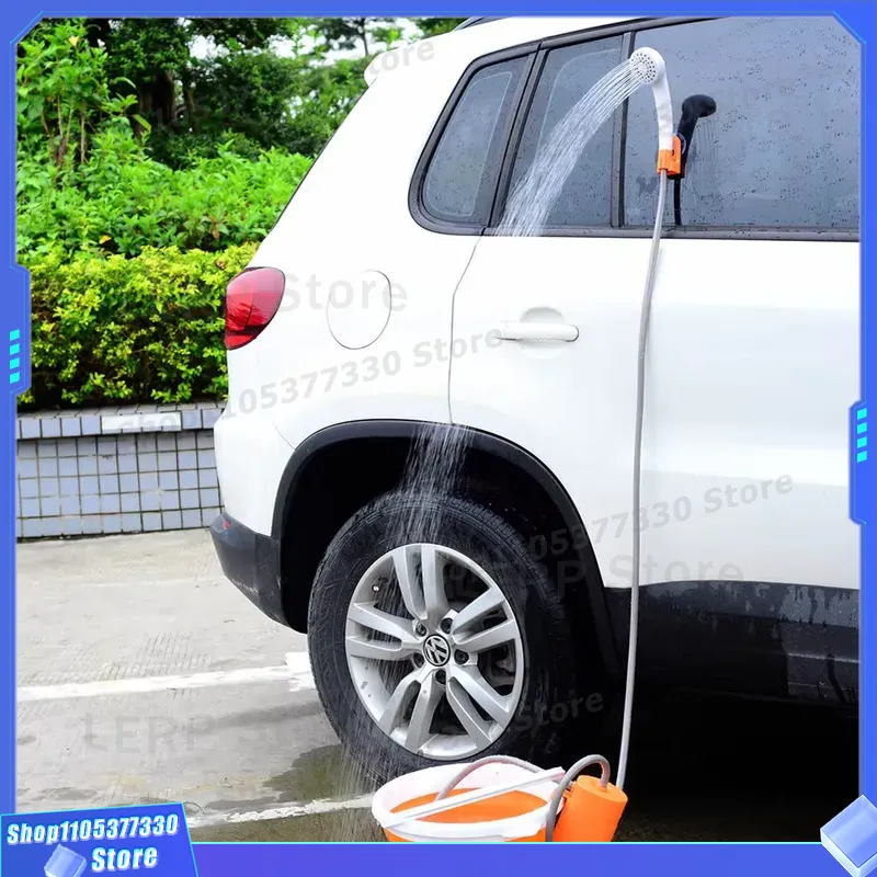 Portable Electric Shower Pump  - đánh giá và giá Outdoor Camping Water Heater