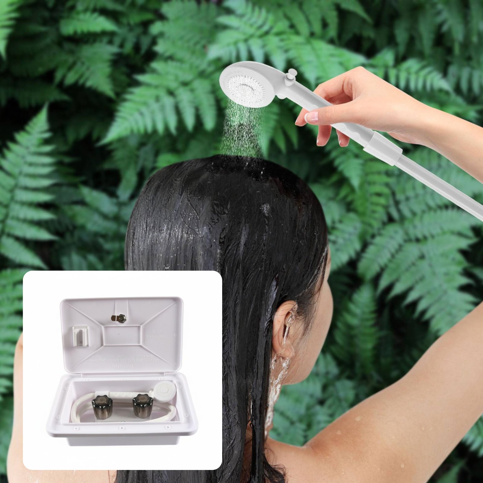 RV Exterior Shower Box Compact - đánh giá và giá Outdoor Camping Box