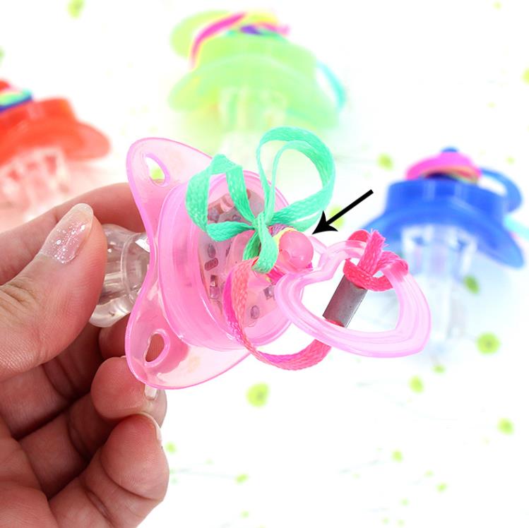 500pcs LED Flashing Pacifier W - đánh giá và giá Glow Sticks Survival