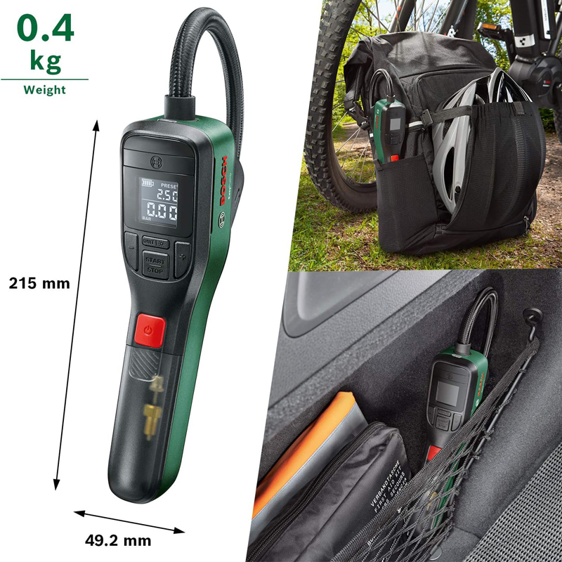 BOSCH Easy Pump Cordless Compr - đánh giá và giá Outdoor Camping Tools