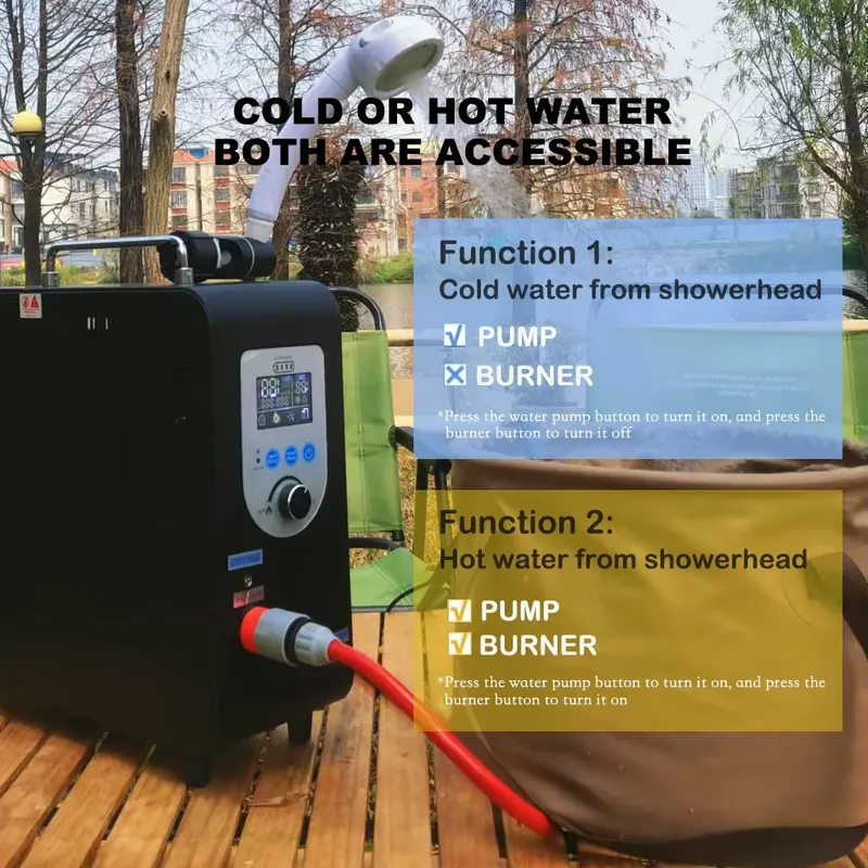 Outdoor Camping Heating Portab - đánh giá và giá Outdoor Camping Water Heater