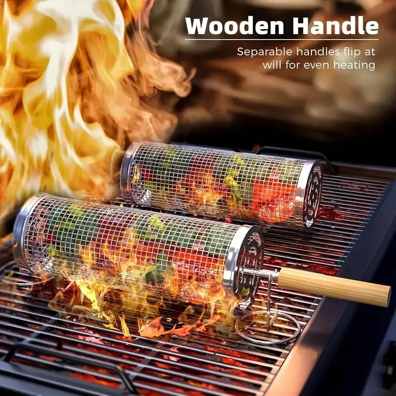 Stainless Steel BBQ Grill Bask - đánh giá và giá Outdoor Camping Bbq
