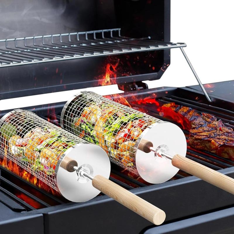 Stainless Steel BBQ Grill Bask - đánh giá và giá Outdoor Camping Bbq