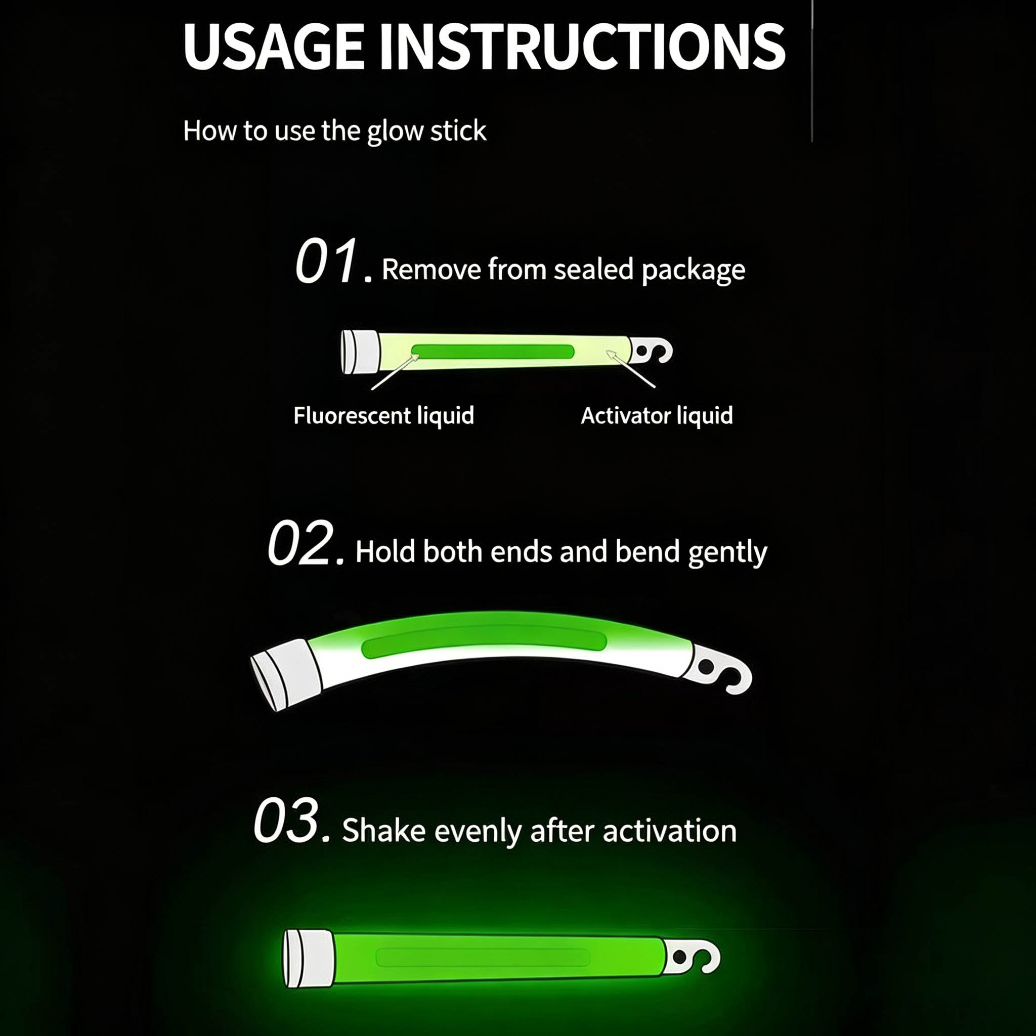 6-Inch Tactical Glow Sticks fo - đánh giá và giá Glow Sticks Survival