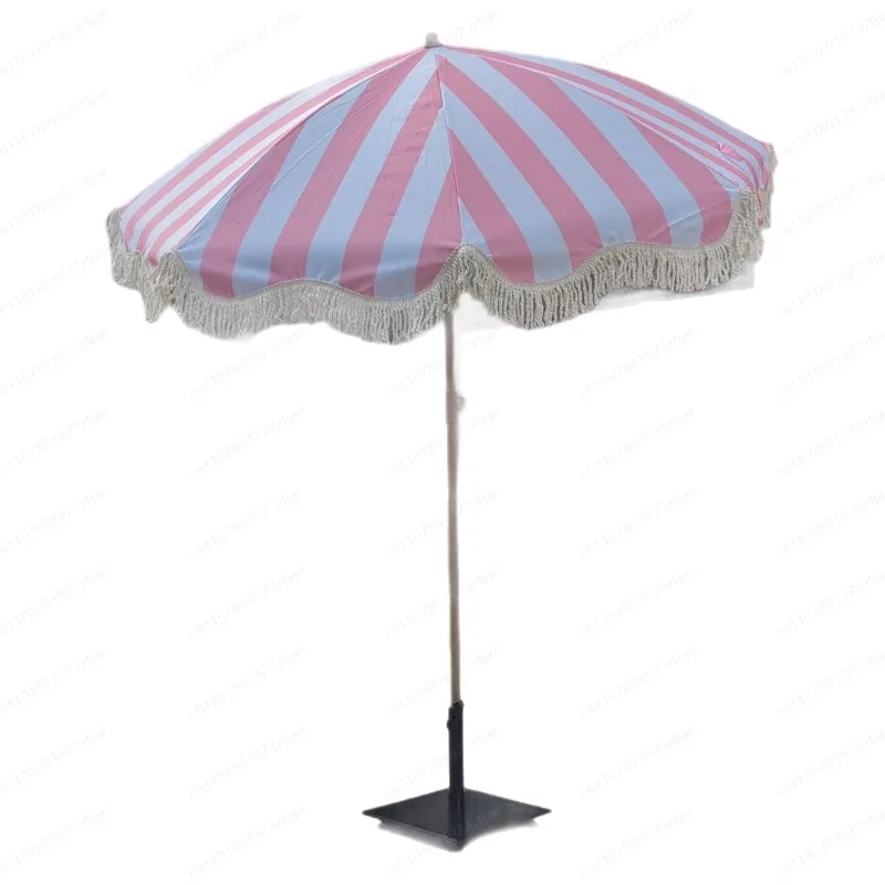 Market Umbrella with Tassel, O - đánh giá và giá Outdoor Camping Decke