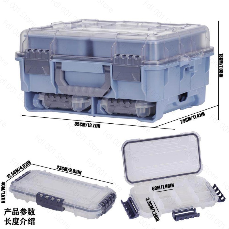 Fishing Tackle Box Large Capac - đánh giá và giá Outdoor Camping Box