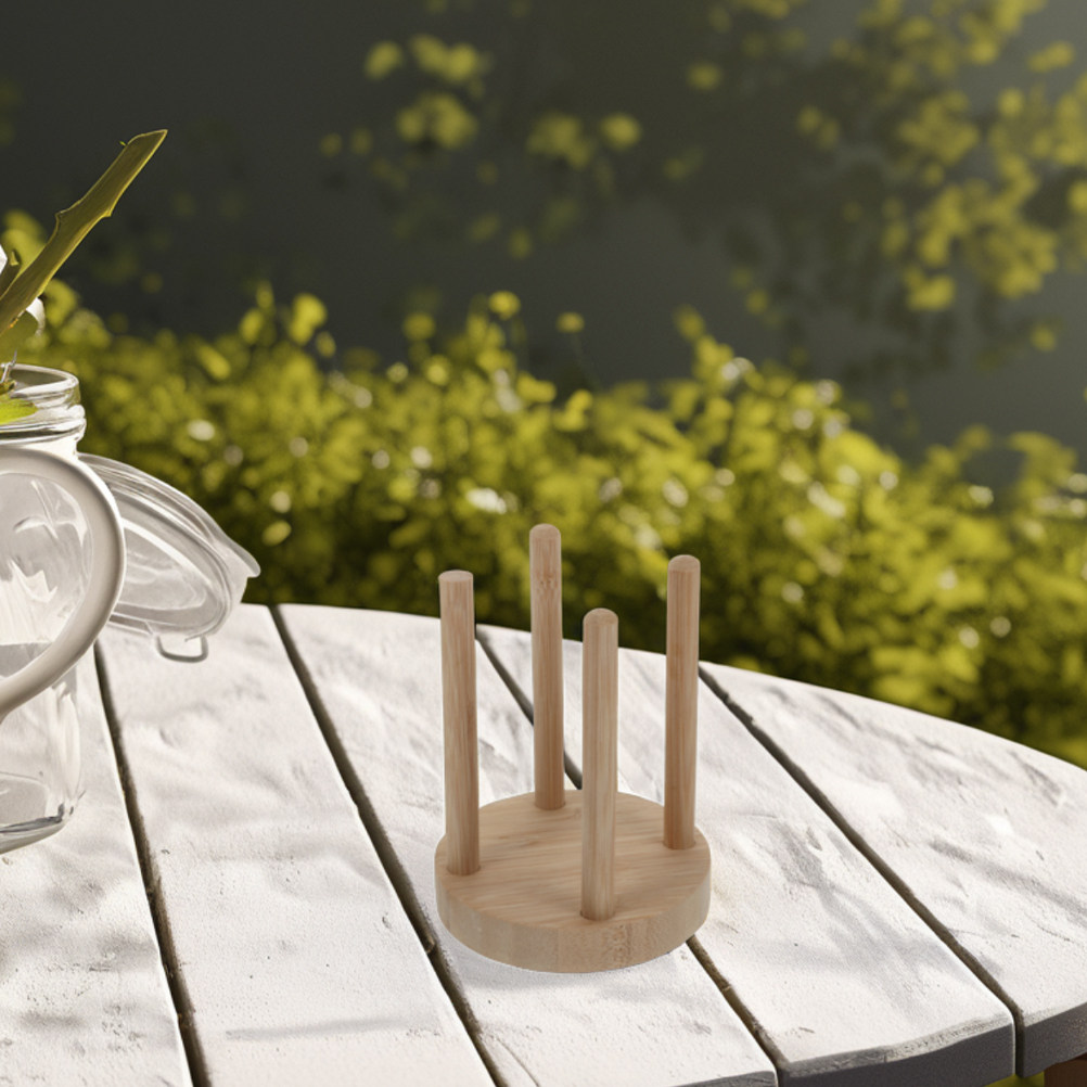Compact Wooden Cup Holder for  - đánh giá và giá Outdoor Camping Store