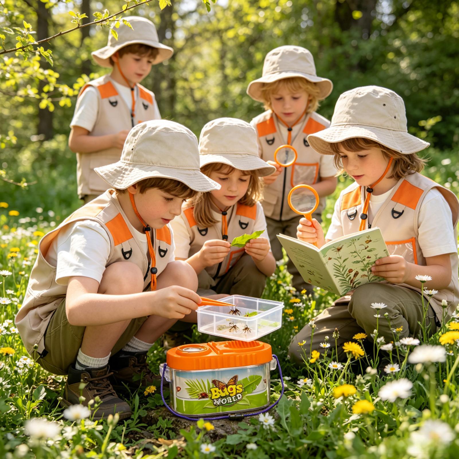 Kids Adventure Kit With Magnif - đánh giá và giá Outdoor Camping Kids Activities