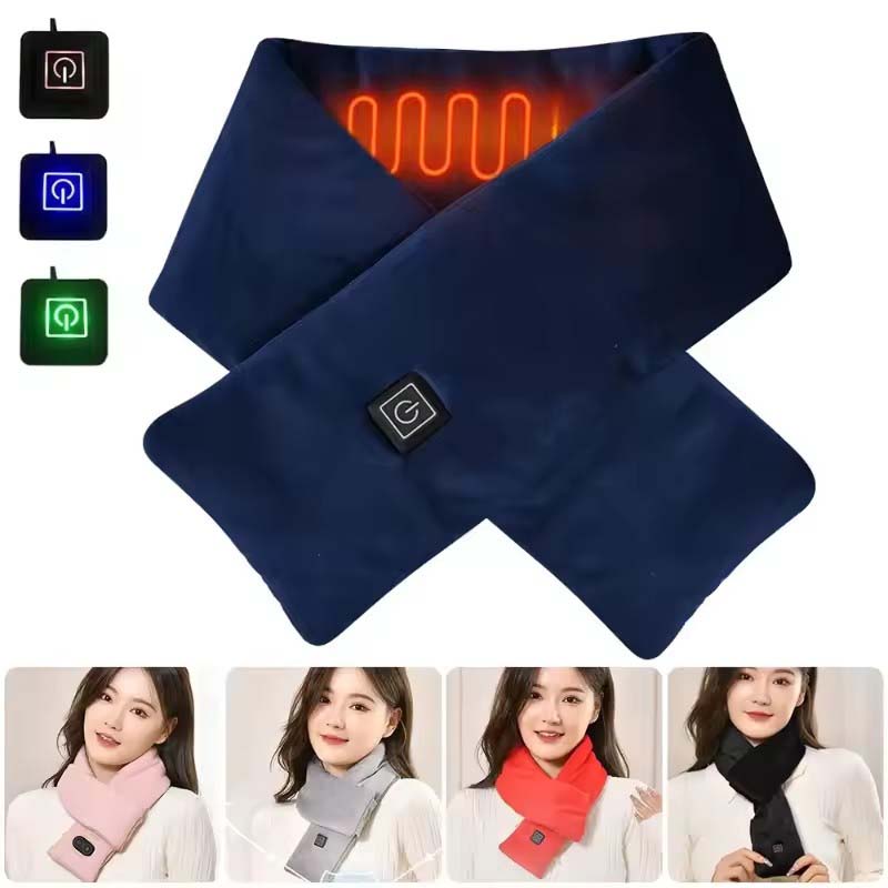 USB Women Men Heating Scarf Te - đánh giá và giá Outdoor Camping Winter