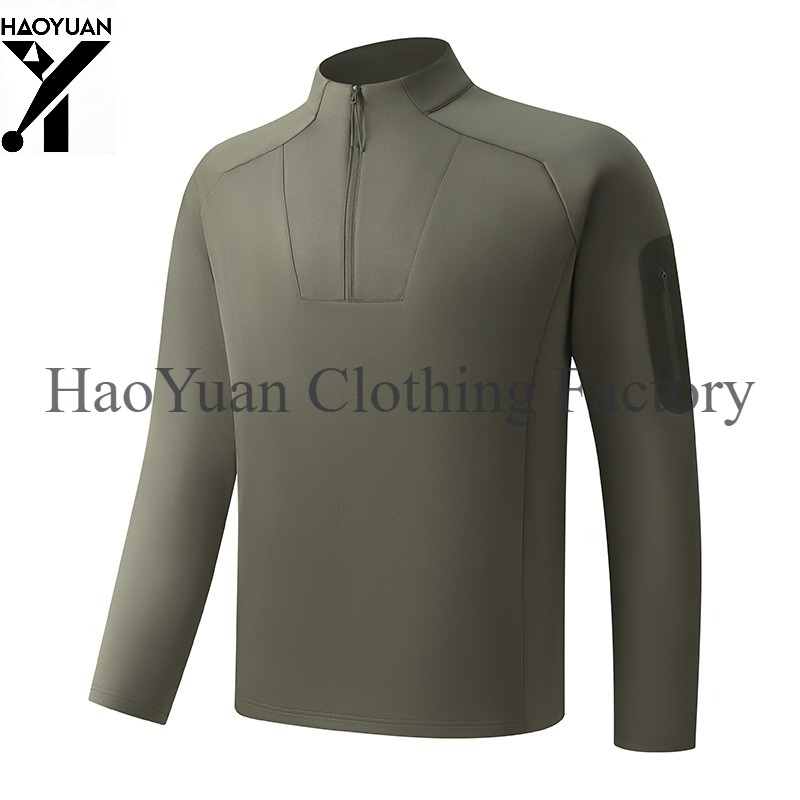 Men's Half Zip Long Sleeved Sh - đánh giá và giá Outdoor Camping Winter