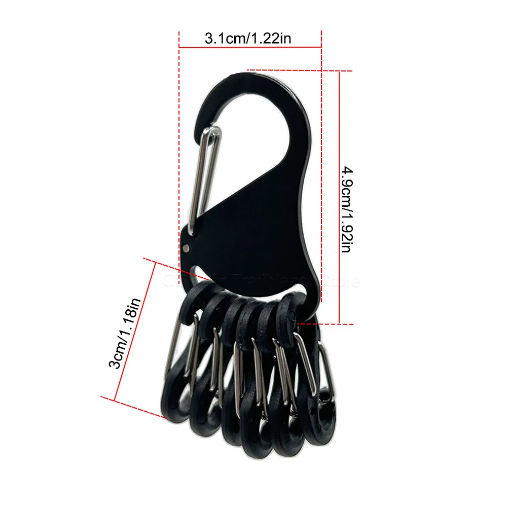 Outdoor Aluminum Alloy Carabin - đánh giá và giá Glow Sticks Survival