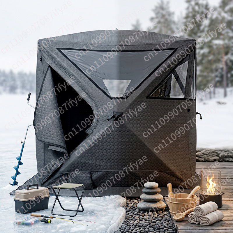 Outdoor sauna ice fishing tent - đánh giá và giá Outdoor Camping Winter
