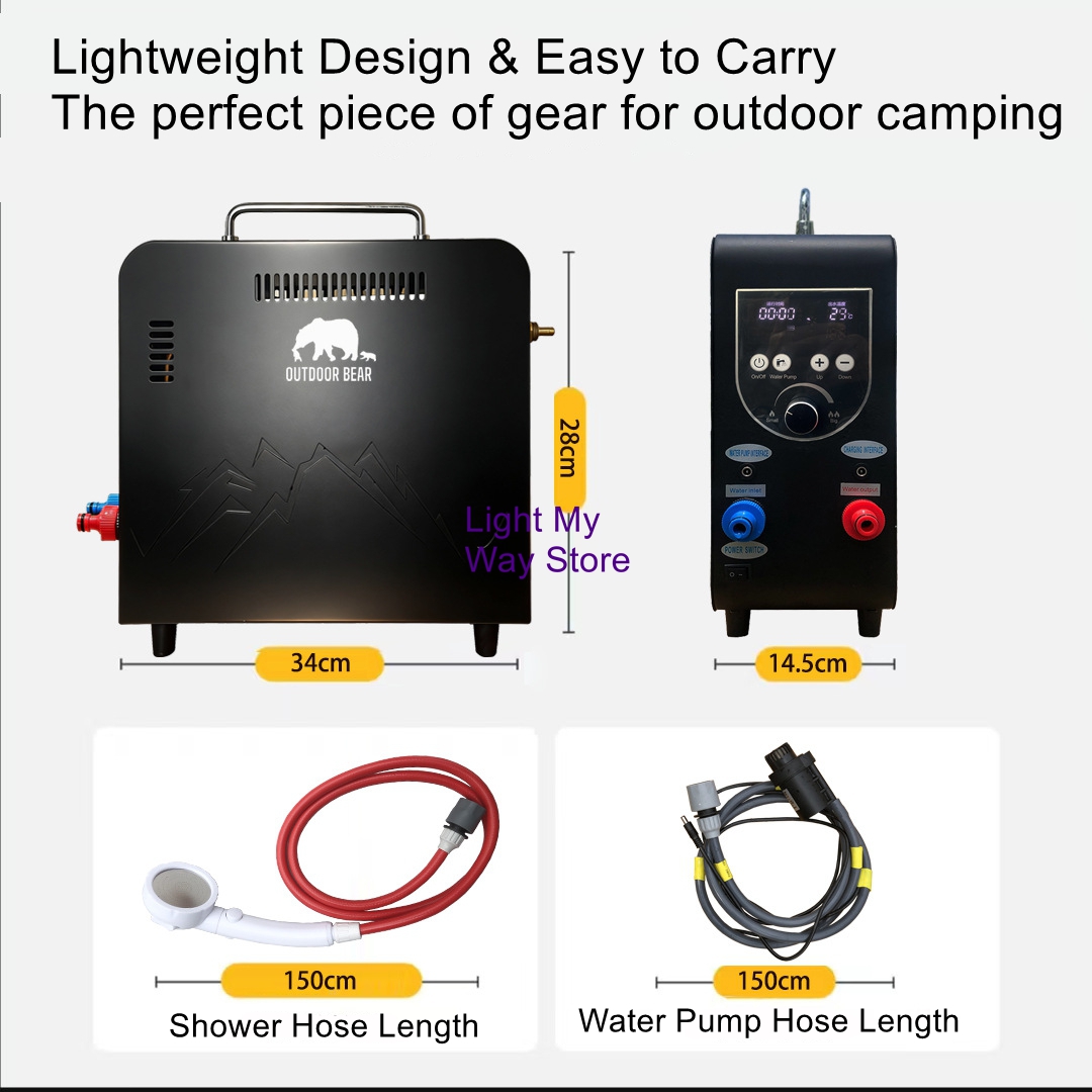 Outdoor Portable Gas Water Hea - đánh giá và giá Outdoor Camping Water Heater