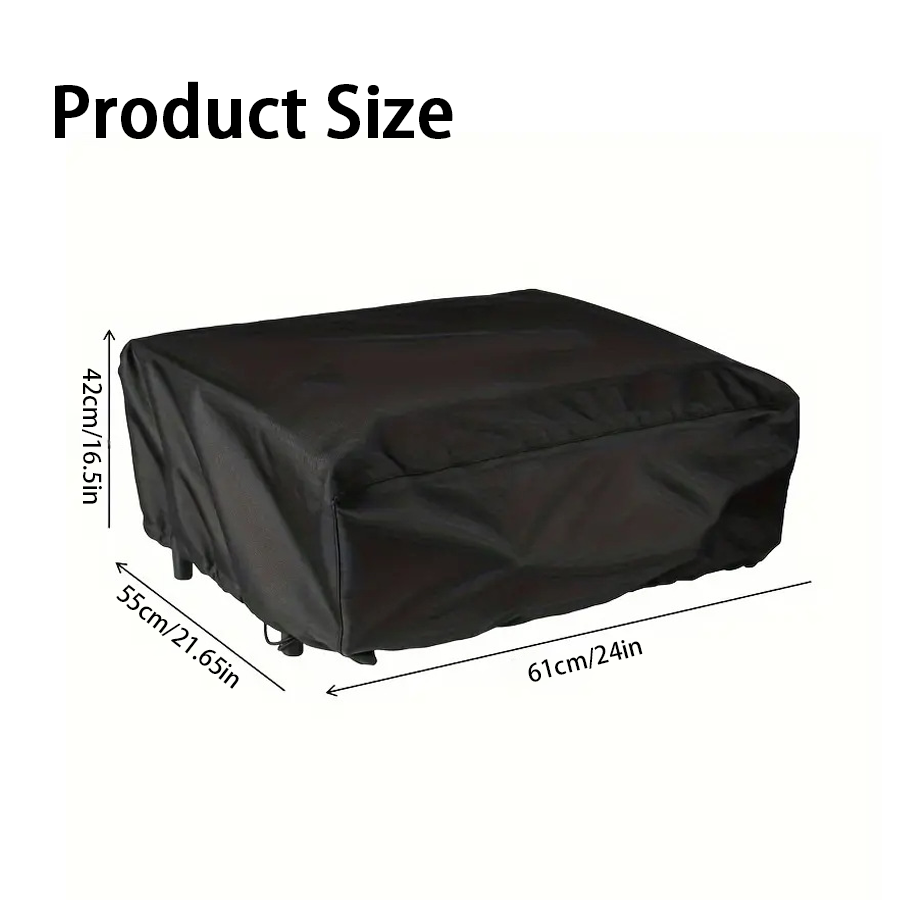 1pc Black Oven Protective Cove - đánh giá và giá Outdoor Camping Bbq