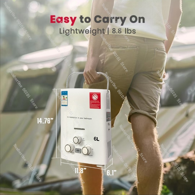 Propane LPG  Gas Tankless Wate - đánh giá và giá Outdoor Camping Water Heater
