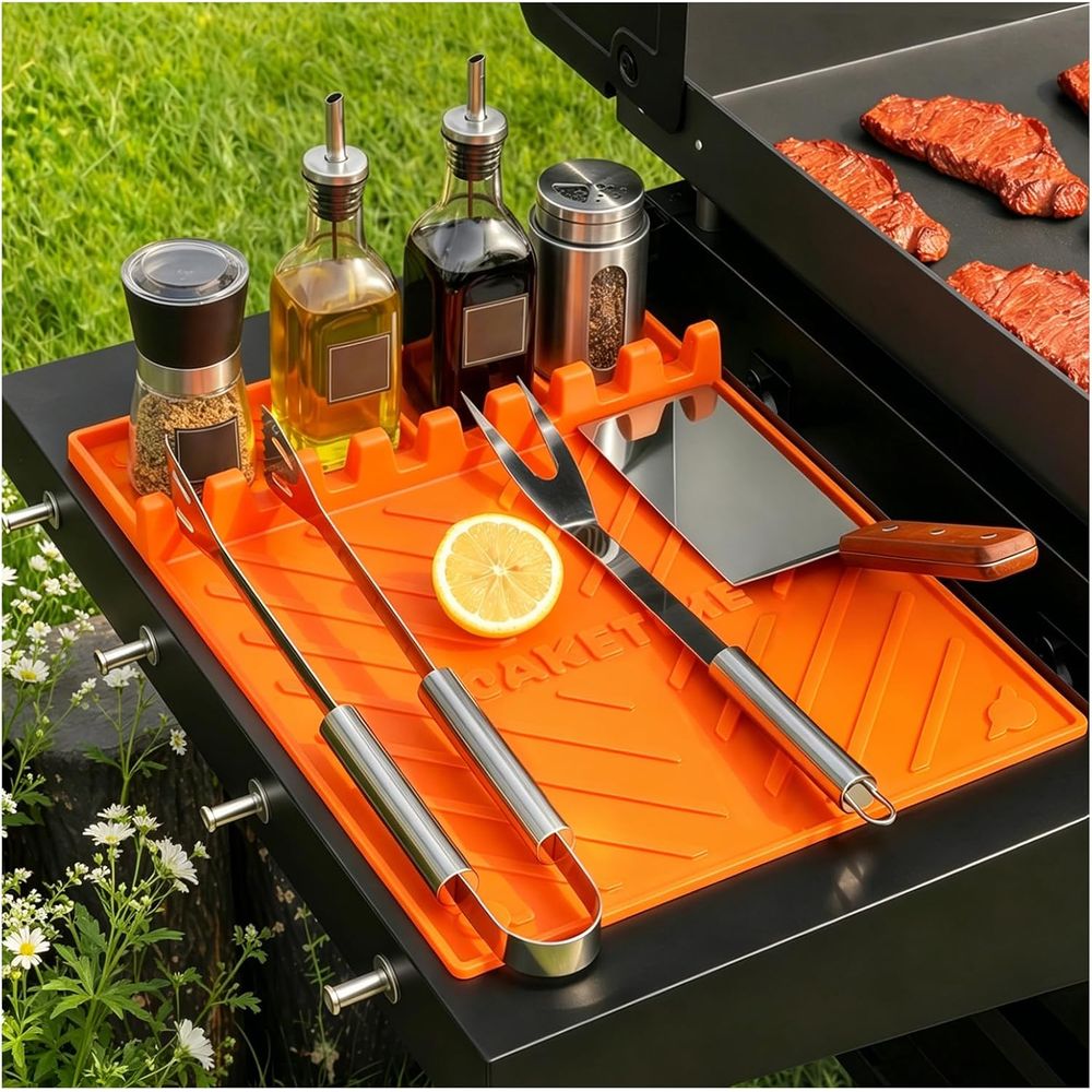 Silicone Grill Mats or Griddle - đánh giá và giá Outdoor Camping Bbq