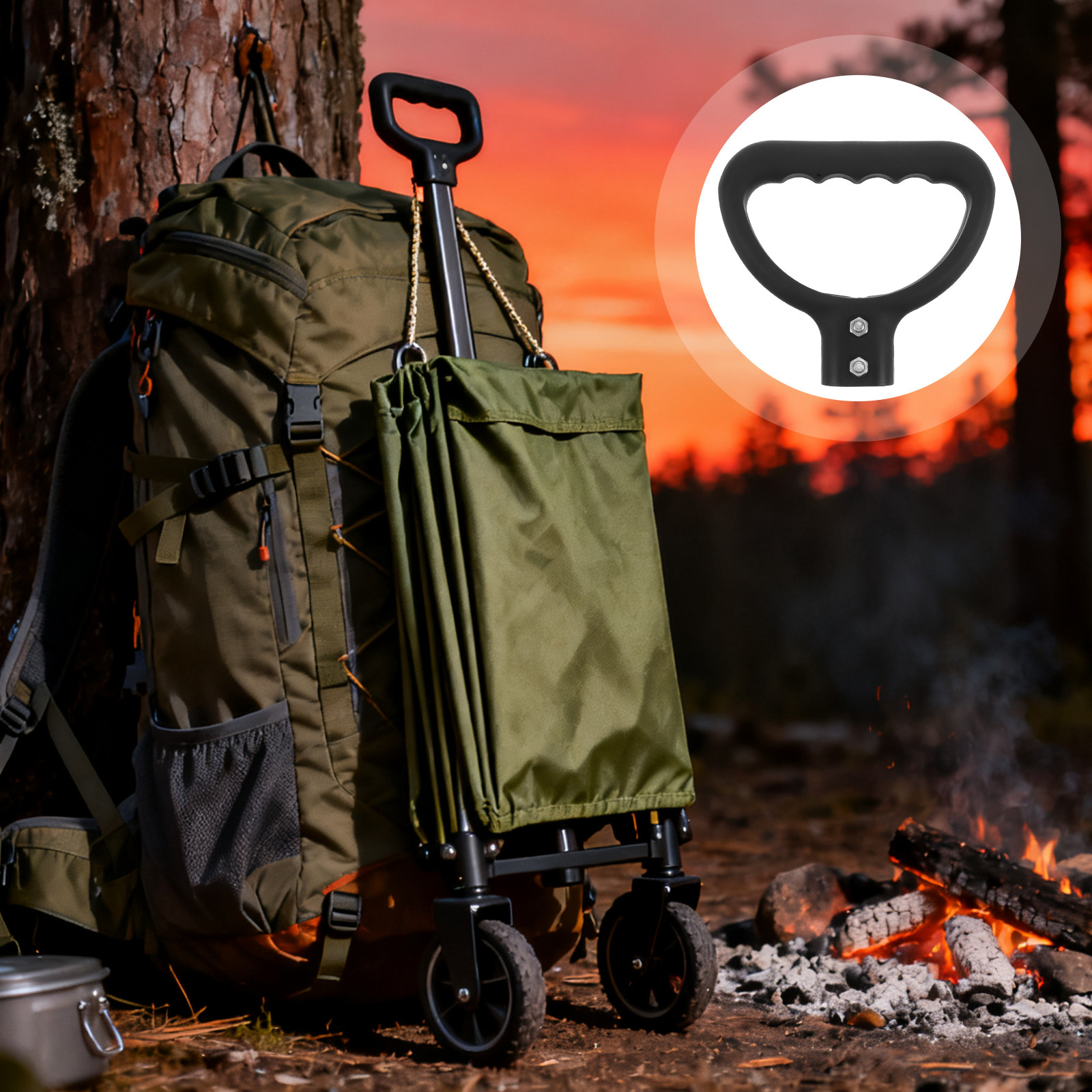 Wagon Handle Bar Replacement F - đánh giá và giá Outdoor Camping Trolley