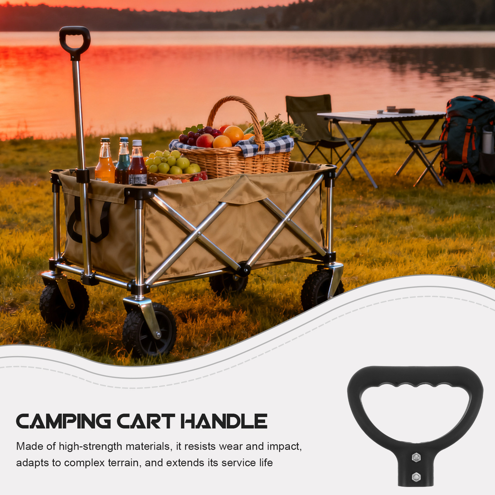 Wagon Handle Bar Replacement F - đánh giá và giá Outdoor Camping Trolley