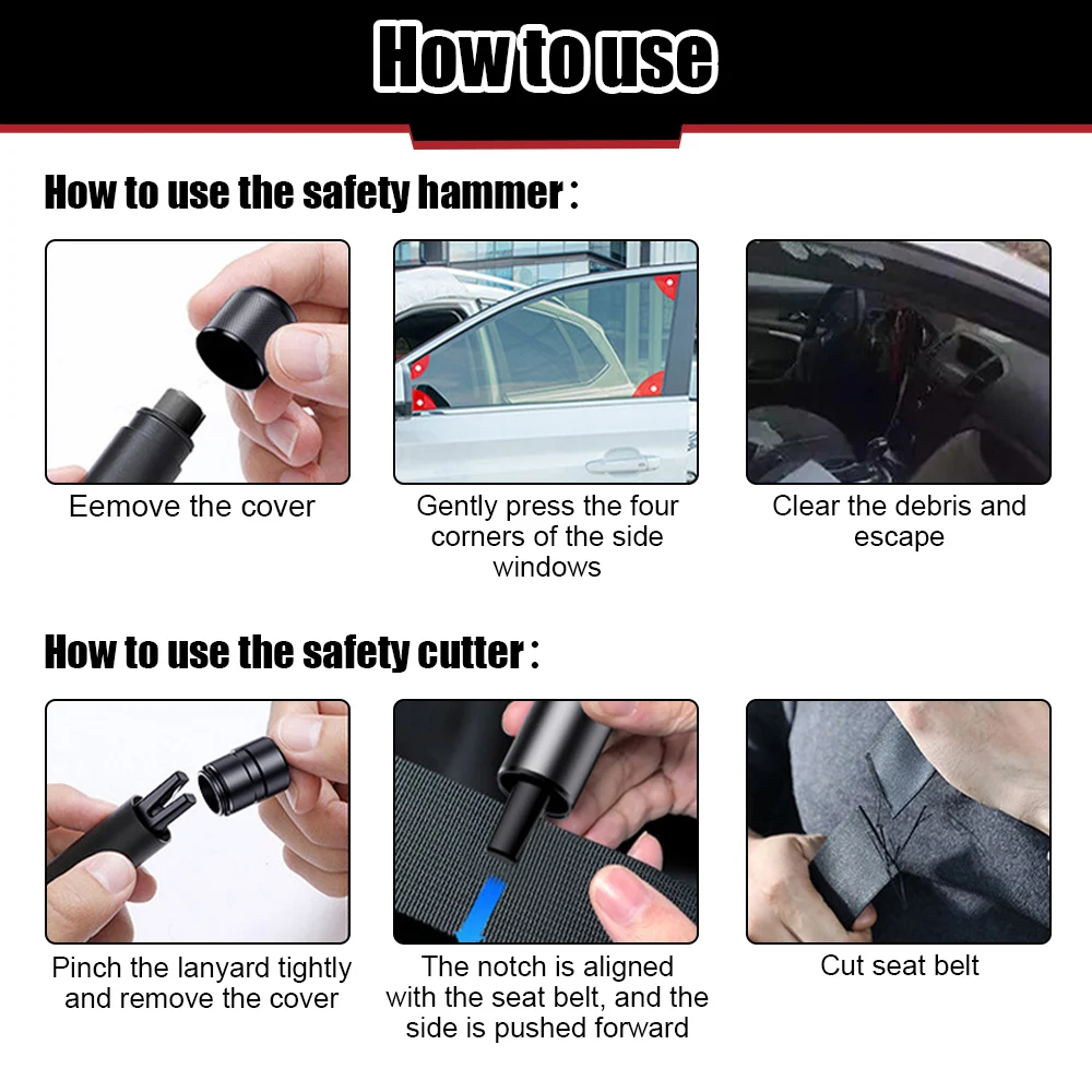 2 In 1 Car Safety Hammer Emerg - đánh giá và giá Bivvy Bag Emergency