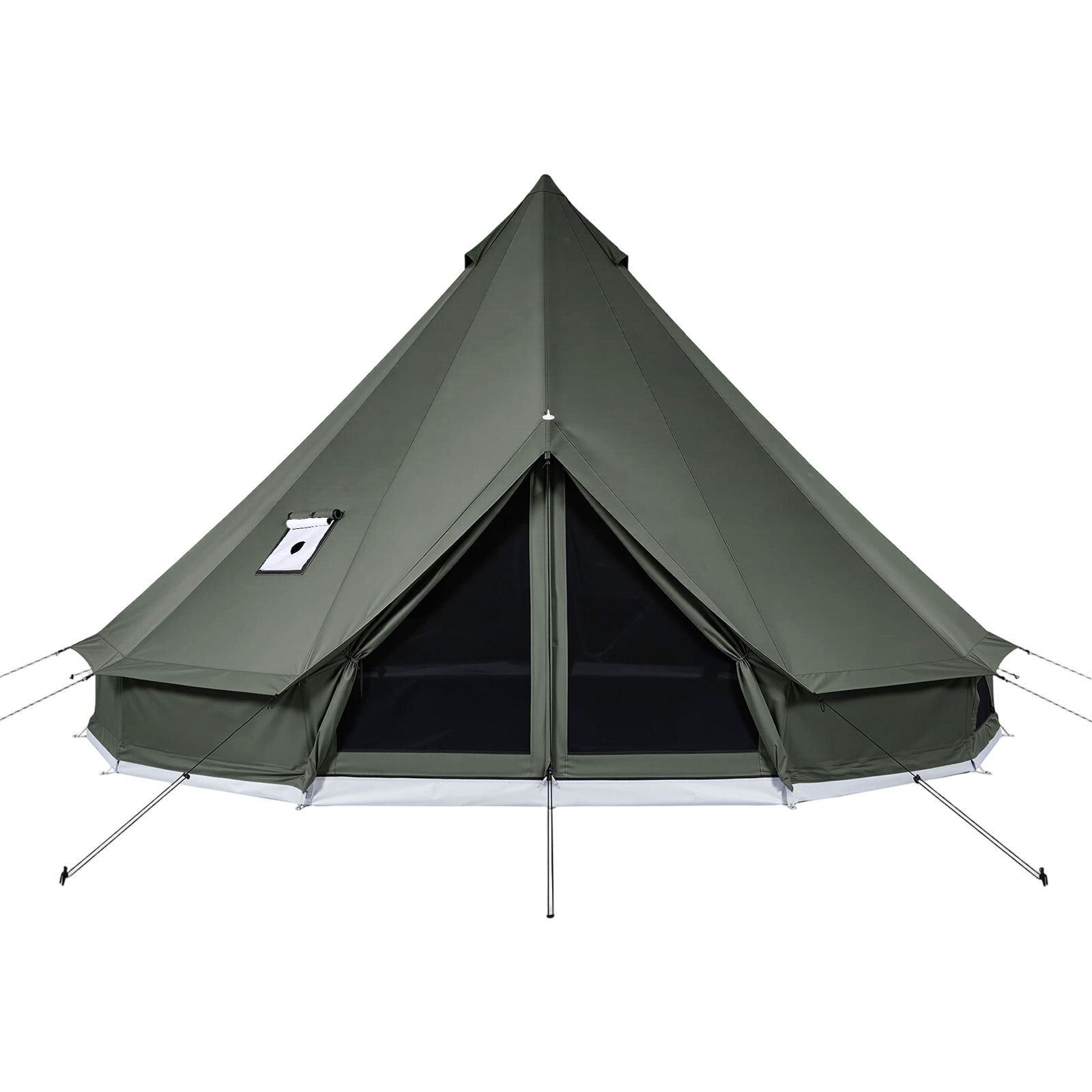 Canvas Bell Tent, 4 Seasons 16 - đánh giá và giá Outdoor Camping And Glamping