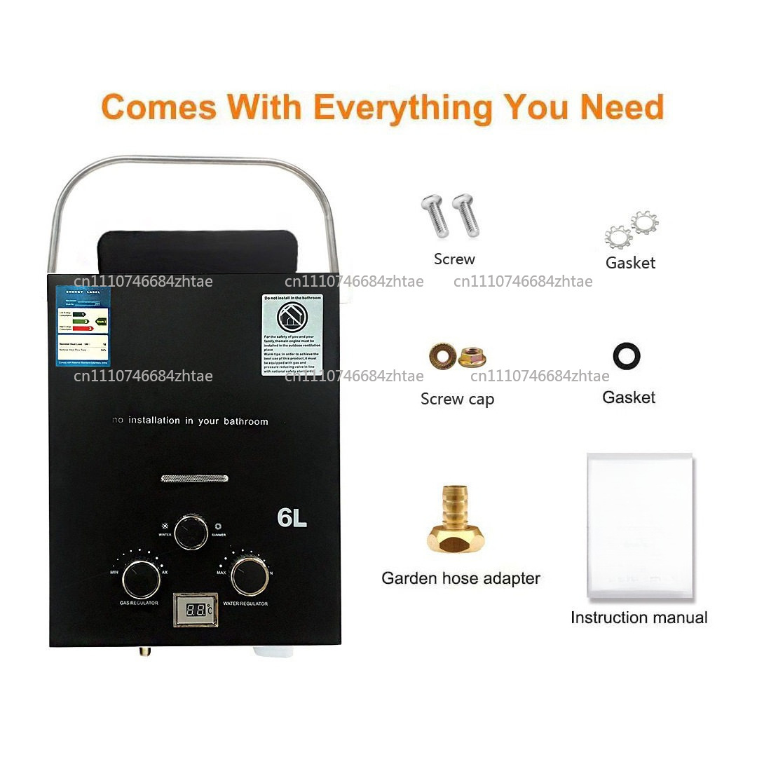 Propane LPG  Gas Tankless Wate - đánh giá và giá Outdoor Camping Water Heater